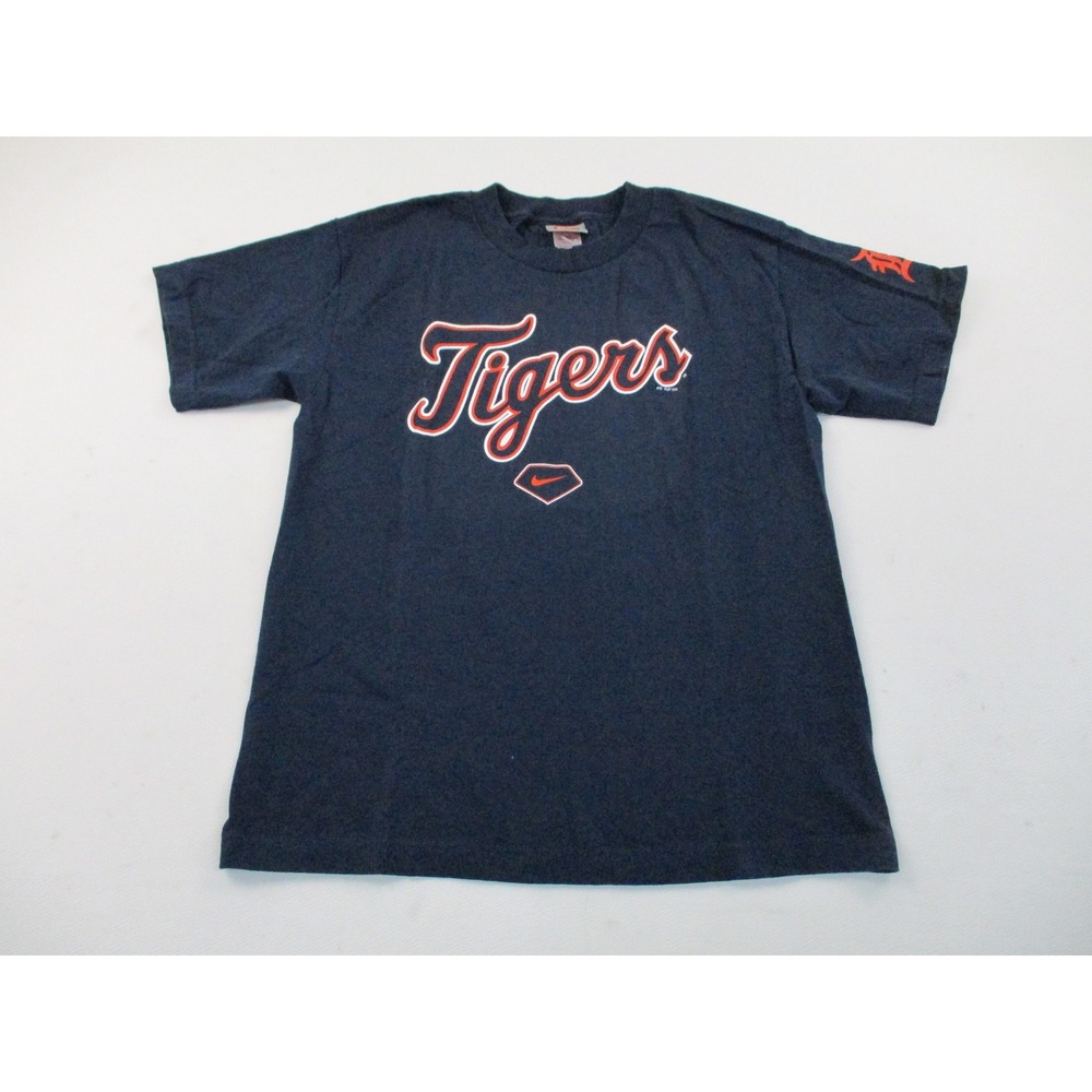 Nike Shirt Men S Navy Blue Detroit Tigers MLB Graphic Tee Short Sleeve